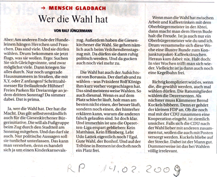 mensch Gladbach